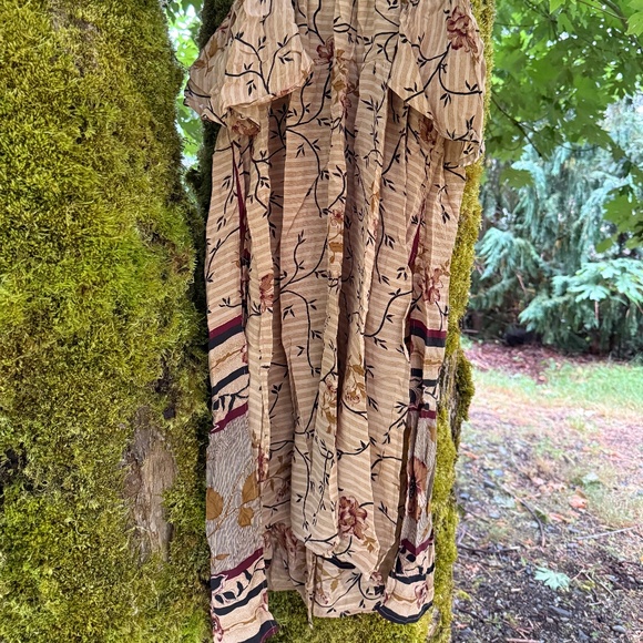 Kantha Bae Silk Twirl Away Tank Dress - Picture 2 of 5